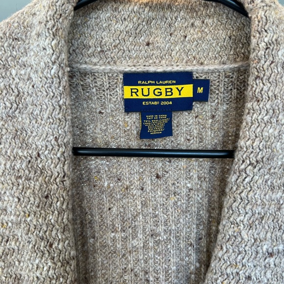 Rugby Ralph Lauren Cardigan Medium - Picture 2 of 4